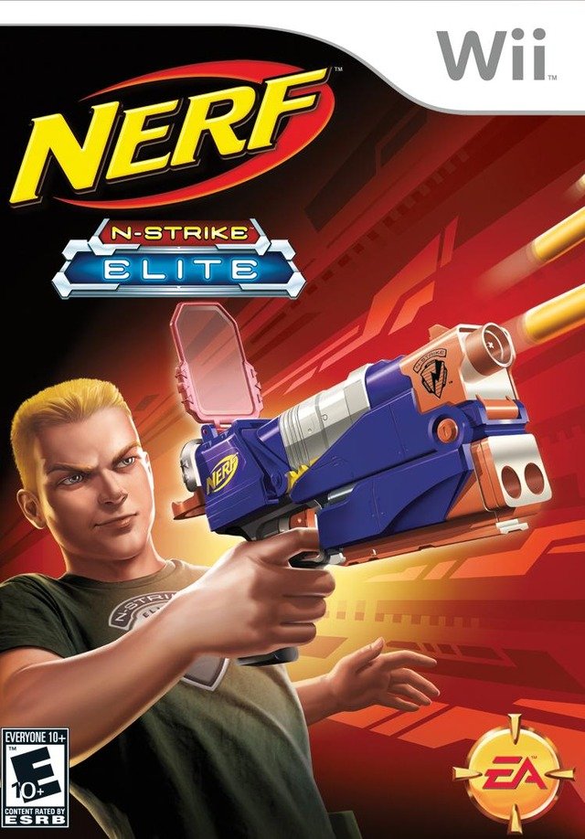 Caratula de NERF N-Strike Elite para Wii