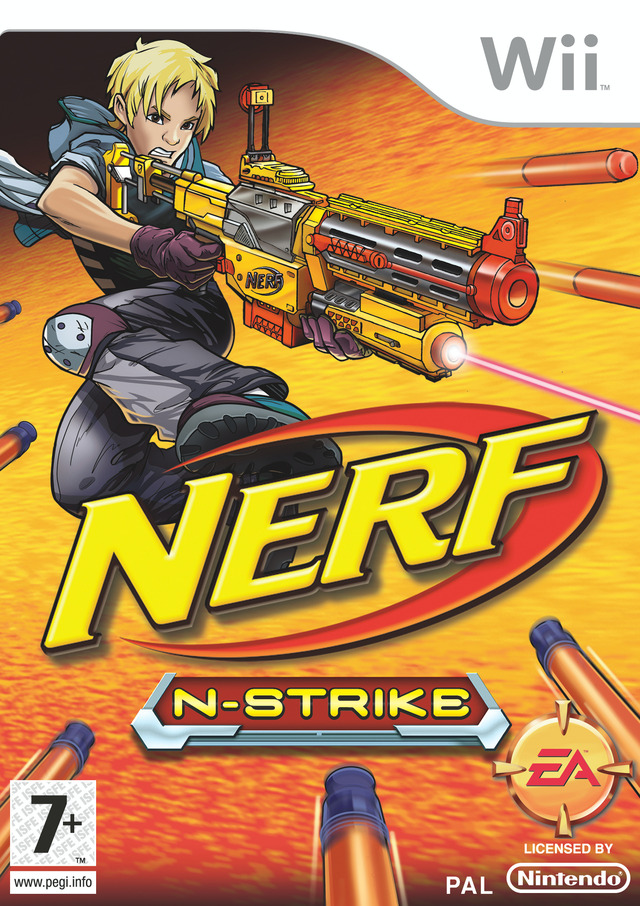 Caratula de NERF N-Strike para Wii