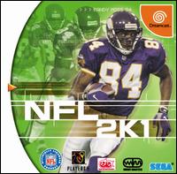 Caratula de NFL 2K1 para Dreamcast