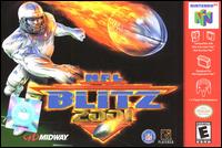 Caratula de NFL Blitz 2001 para Nintendo 64