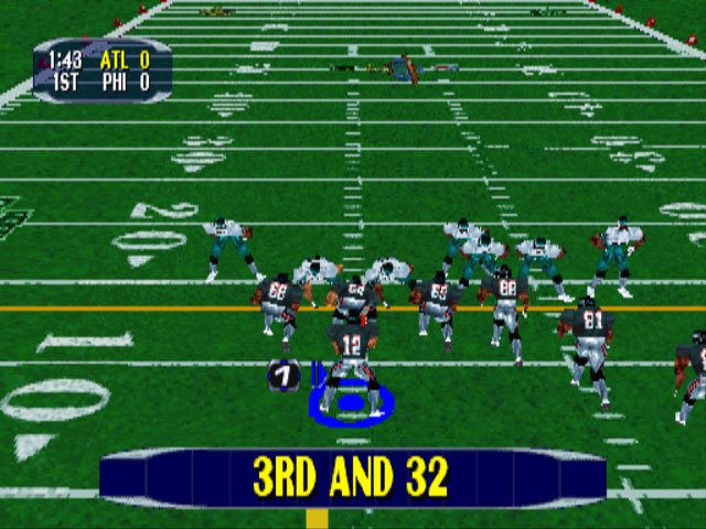 Pantallazo de NFL Blitz 2001 para PlayStation