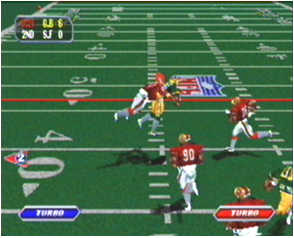 Pantallazo de NFL Blitz para Nintendo 64