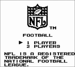 Pantallazo de NFL Football para Game Boy