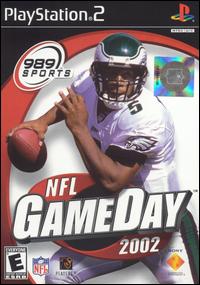 Caratula de NFL GameDay 2002 para PlayStation 2