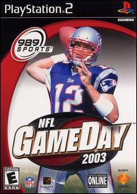 Caratula de NFL GameDay 2003 para PlayStation 2