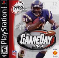 Caratula de NFL GameDay 2004 para PlayStation