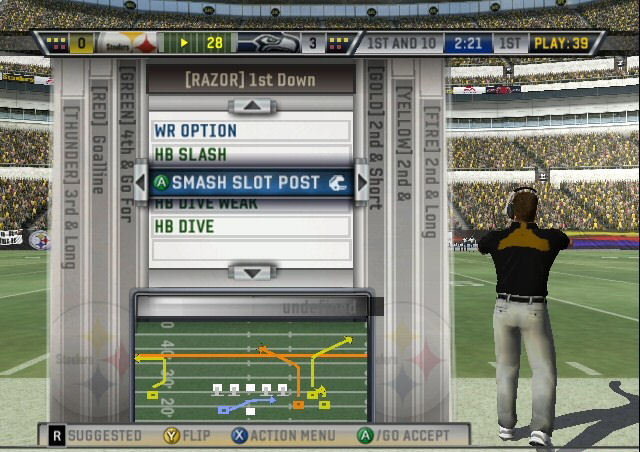 Pantallazo de NFL Head Coach para PlayStation 2