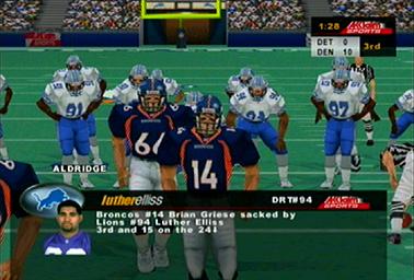 Pantallazo de NFL Quarterback Club 2000 para Dreamcast