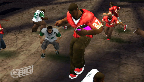 Pantallazo de NFL Street Vol. 3 para PSP