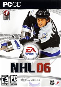 Caratula de NHL 06 para PC