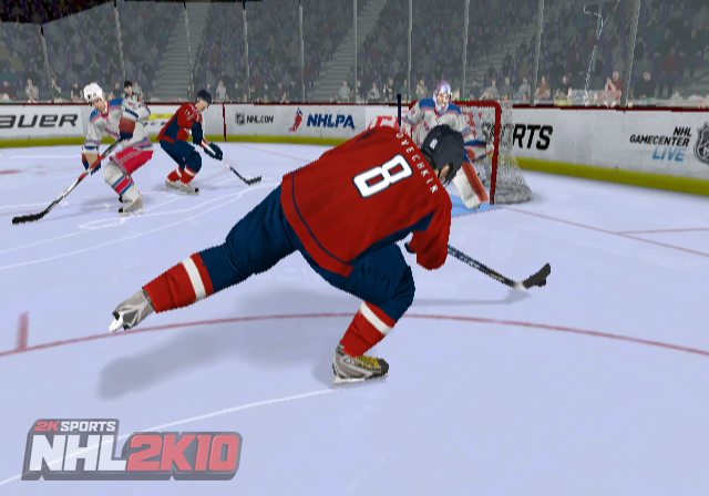 Pantallazo de NHL 2K10 para Wii