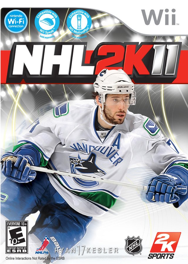 Caratula de NHL 2K11 para Wii