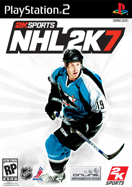Caratula de NHL 2K7 para PlayStation 2