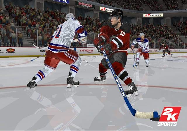 Pantallazo de NHL 2K7 para PlayStation 2
