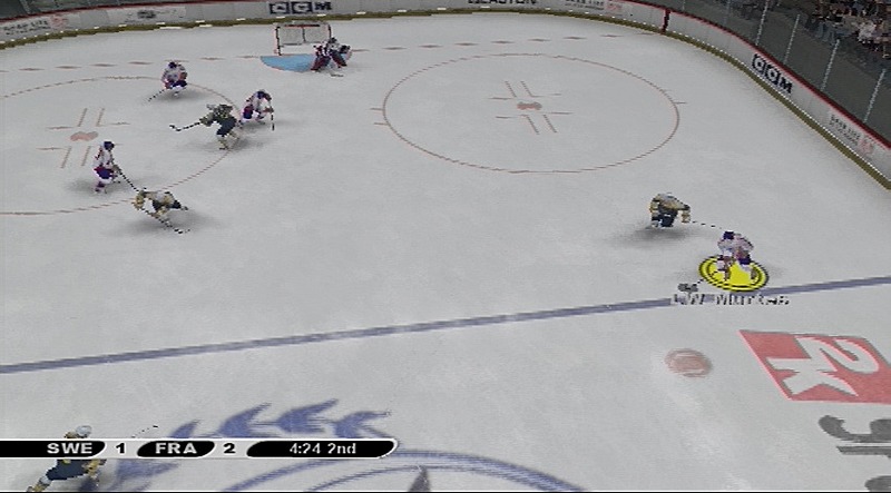 Pantallazo de NHL 2K7 para PlayStation 3