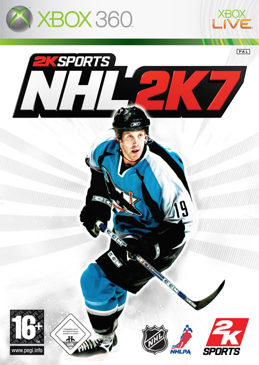 Caratula de NHL 2K7 para Xbox 360