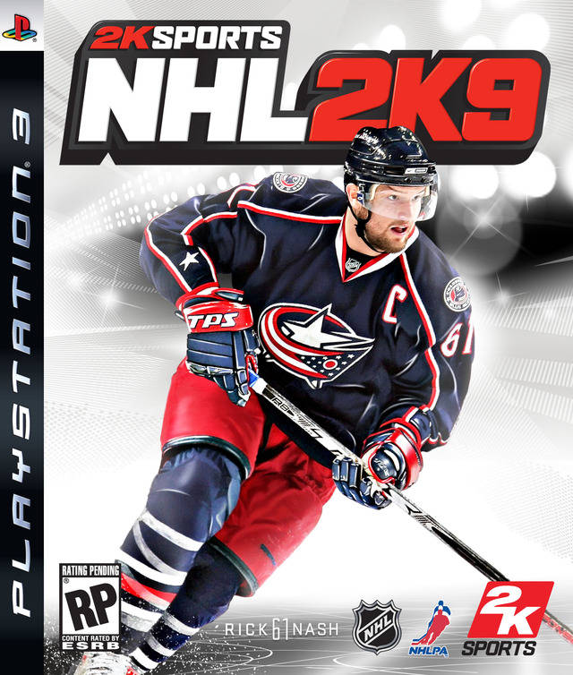 Caratula de NHL 2K9 para PlayStation 3