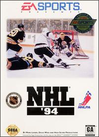Caratula de NHL '94 para Sega Megadrive