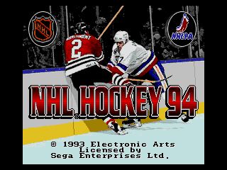 Pantallazo de NHL '94 para Sega Megadrive