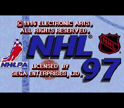 Pantallazo de NHL 97 para Sega Megadrive