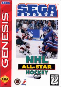 Caratula de NHL All-Star Hockey 95 para Sega Megadrive