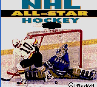 Pantallazo de NHL All-Star Hockey para Gamegear