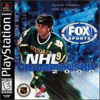 Caratula de NHL Championship 2000 para PlayStation