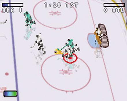 Pantallazo de NHL Hitz 20-03 para Game Boy Advance