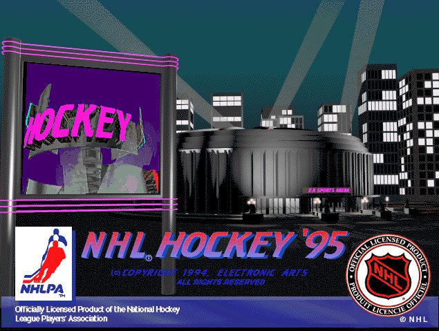 Pantallazo de NHL Hockey 95 para PC