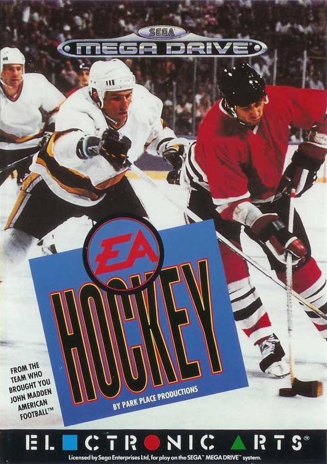 Caratula de NHL Hockey para Sega Megadrive