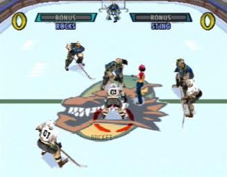 Pantallazo de NHL Rock the Rink para PlayStation