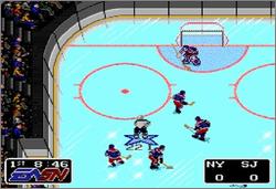 Pantallazo de NHLPA Hockey 93 para Super Nintendo