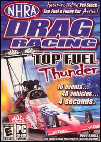 Caratula de NHRA Drag Racing: Top Fuel Thunder para PC