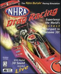 Caratula de NHRA Drag Racing para PC