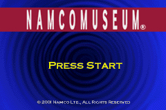 Pantallazo de Namco Museum (Japonés) para Game Boy Advance