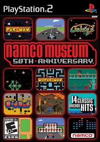 Caratula de Namco Museum 50th Anniversary Arcade Collection para PlayStation 2