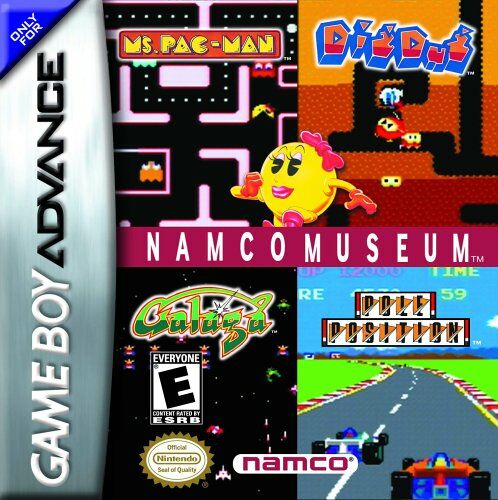 Caratula de Namco Museum Advance para Game Boy Advance