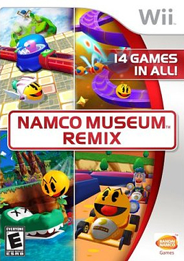 Caratula de Namco Museum Remix para Wii