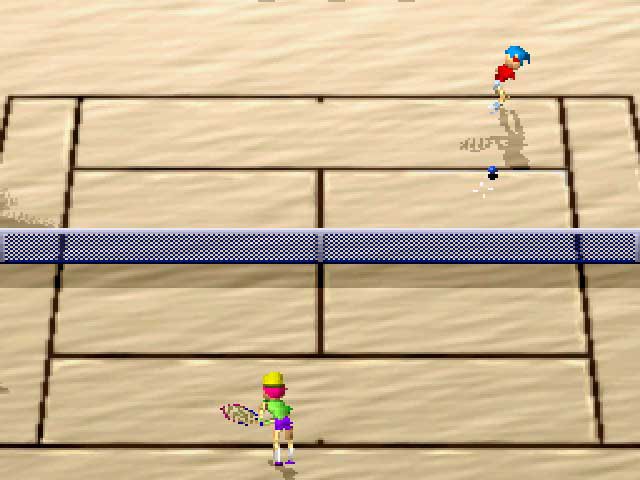 Pantallazo de Namco Smash Court Tennis para PlayStation
