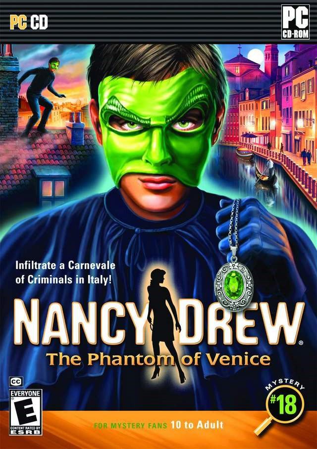 Caratula de Nancy Drew: The Phantom ov Venice para PC