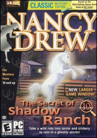 Caratula de Nancy Drew: The Secret of Shadow Ranch para PC