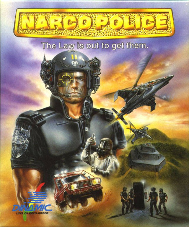 Caratula de Narco Police para Atari ST