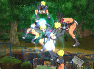 Pantallazo de Naruto: Clash of Ninja MVZ para Wii