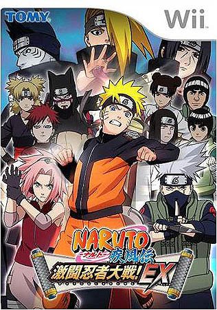 Caratula de Naruto: Clash of Ninja MVZ para Wii