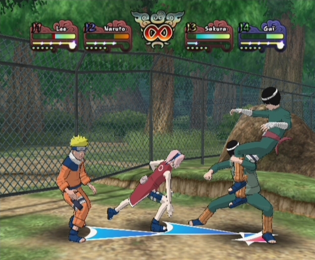 Pantallazo de Naruto: Clash of Ninja Revolution 2 para Wii