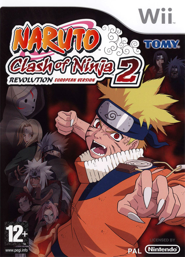 Caratula de Naruto: Clash of Ninja Revolution 2 para Wii