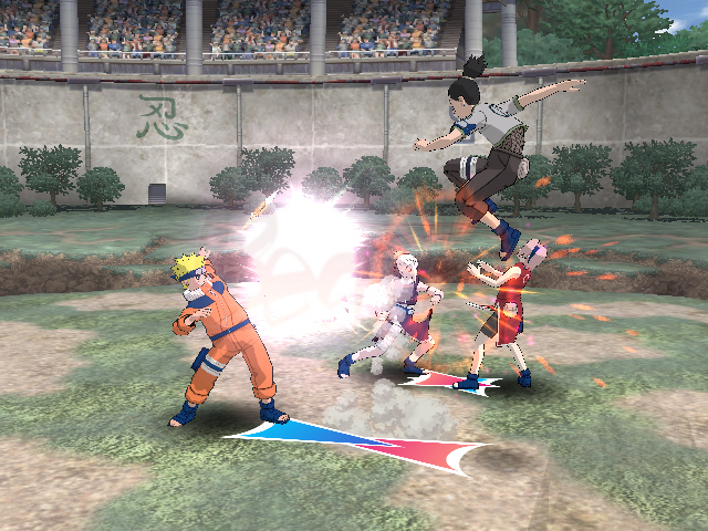 Pantallazo de Naruto: Clash of Ninja Revolution para Wii