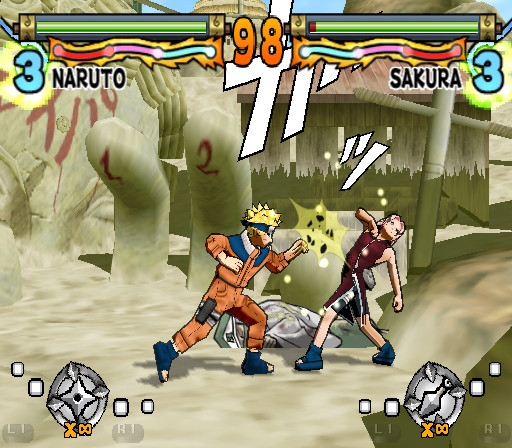 Pantallazo de Naruto: Narutimet Hero para PlayStation 2