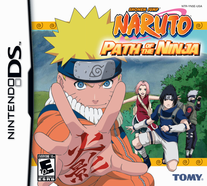 Caratula de Naruto: Path of the Ninja para Nintendo DS