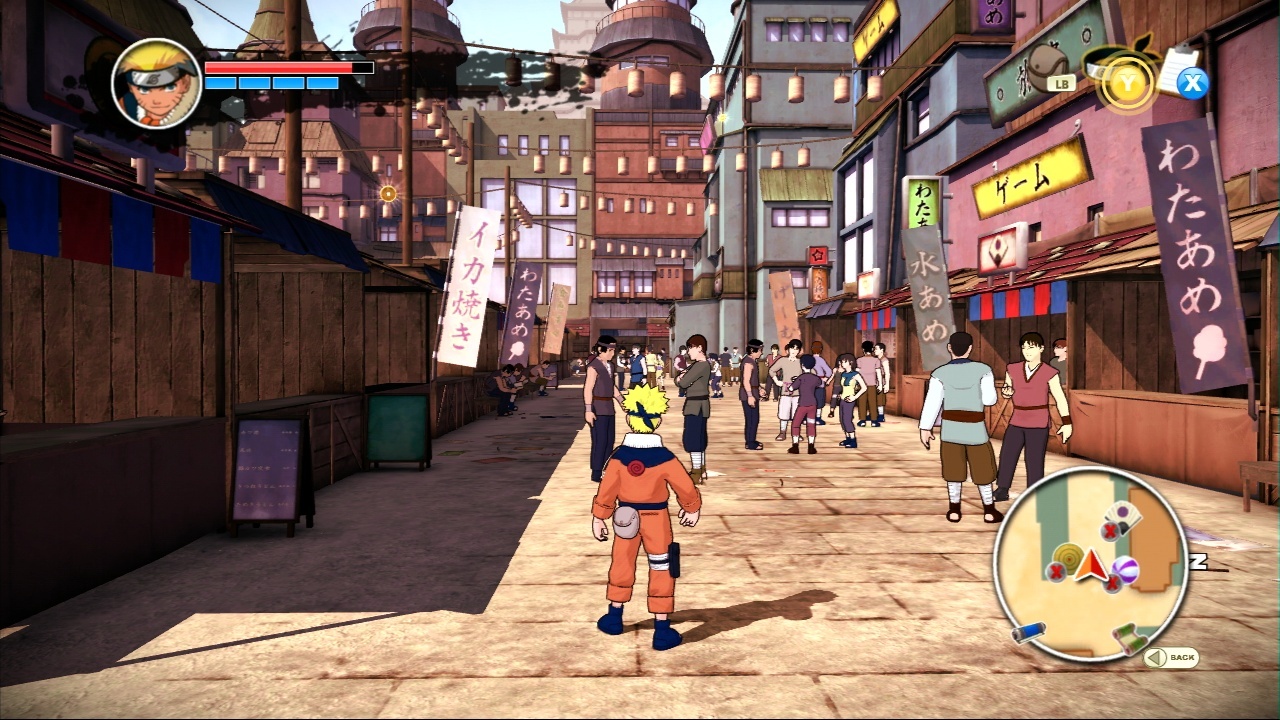 Pantallazo de Naruto: The Broken Bond para Xbox 360